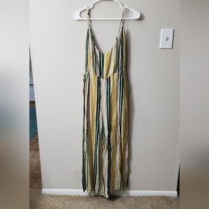 Green and Yellow Jumpsuit